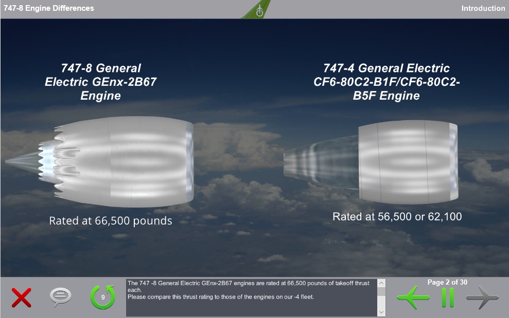 Boeing 747-400 to Boeing 747-8 Engine Differences