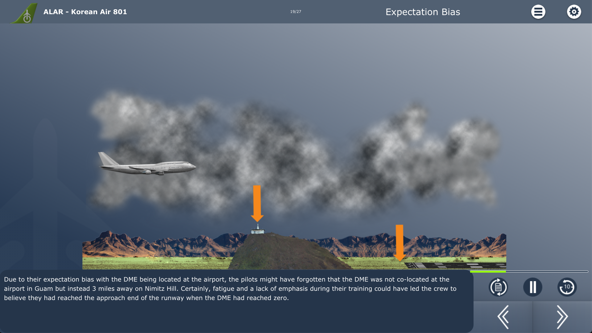 ALAR - Expectation bias course example