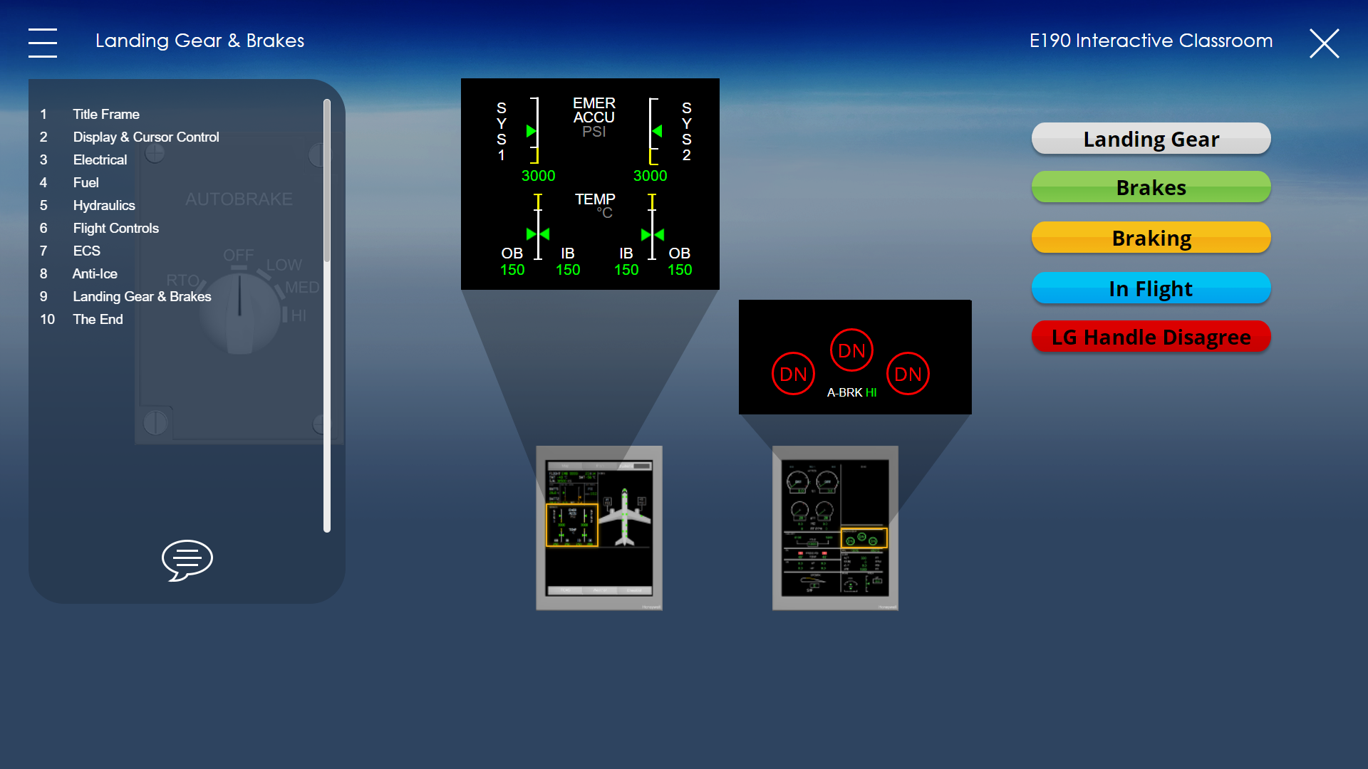 E175 Interactive diagrams