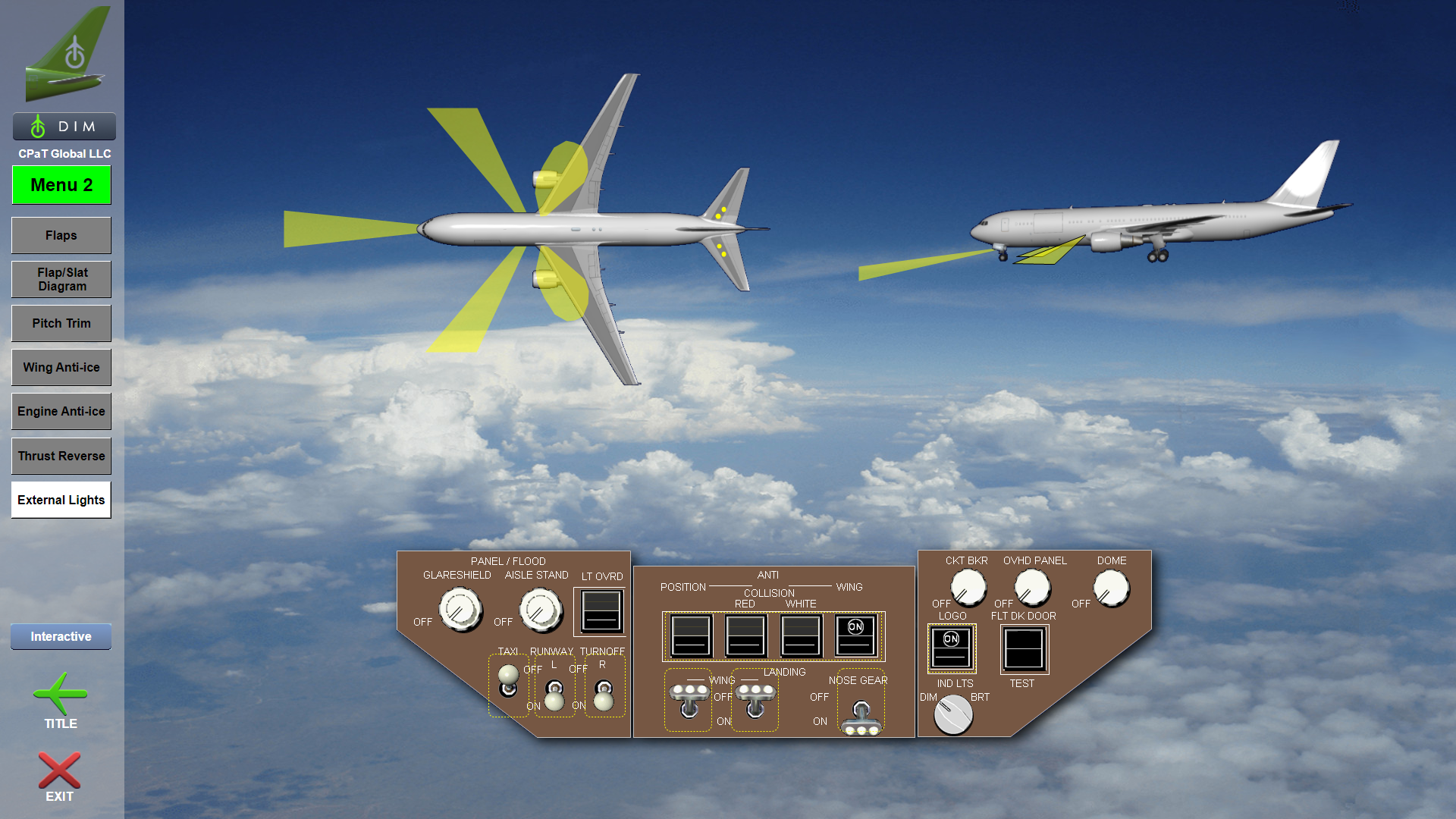 B767 Interactive diagrams