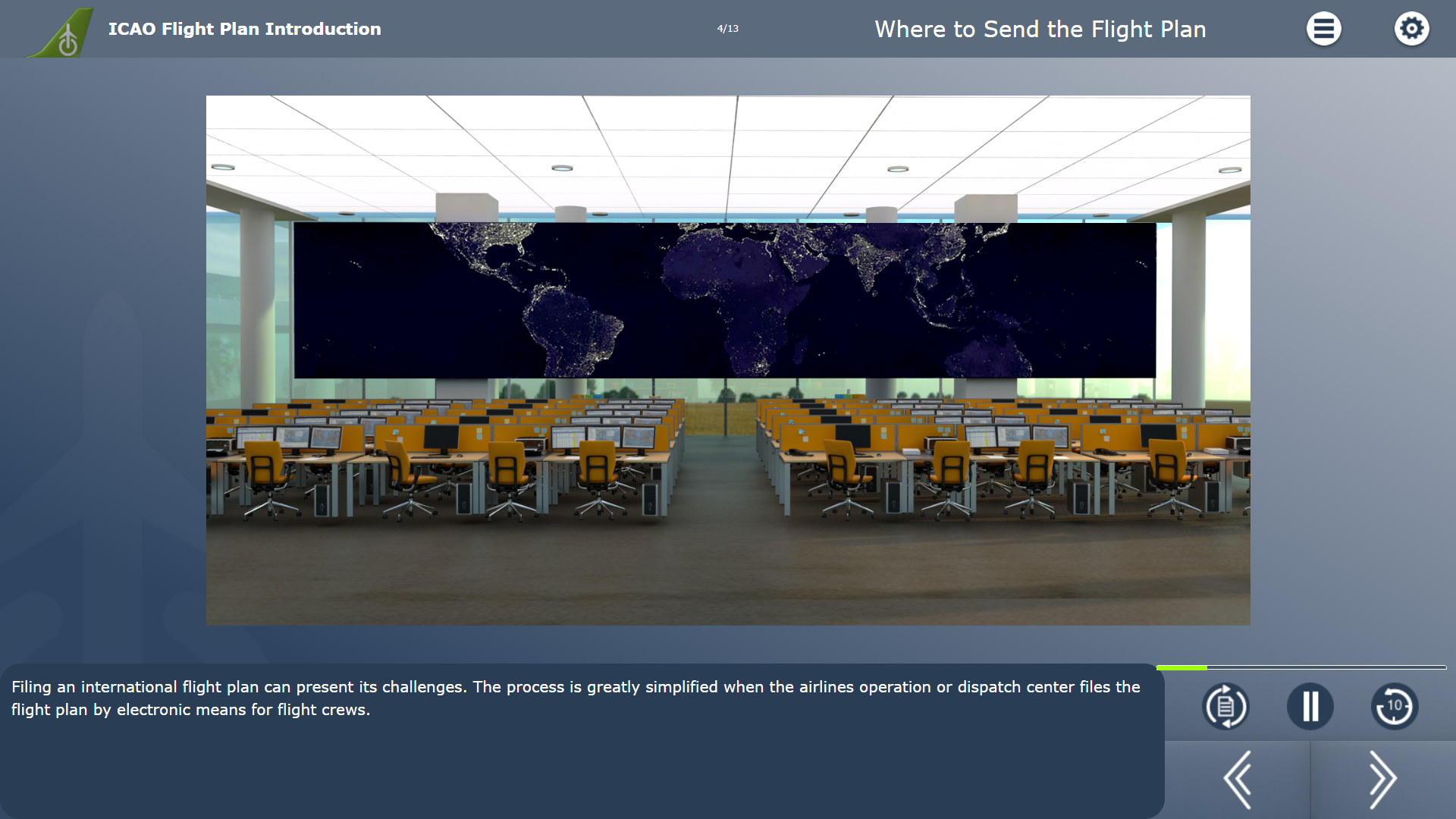 ICAO Flight Plan Introduction Example