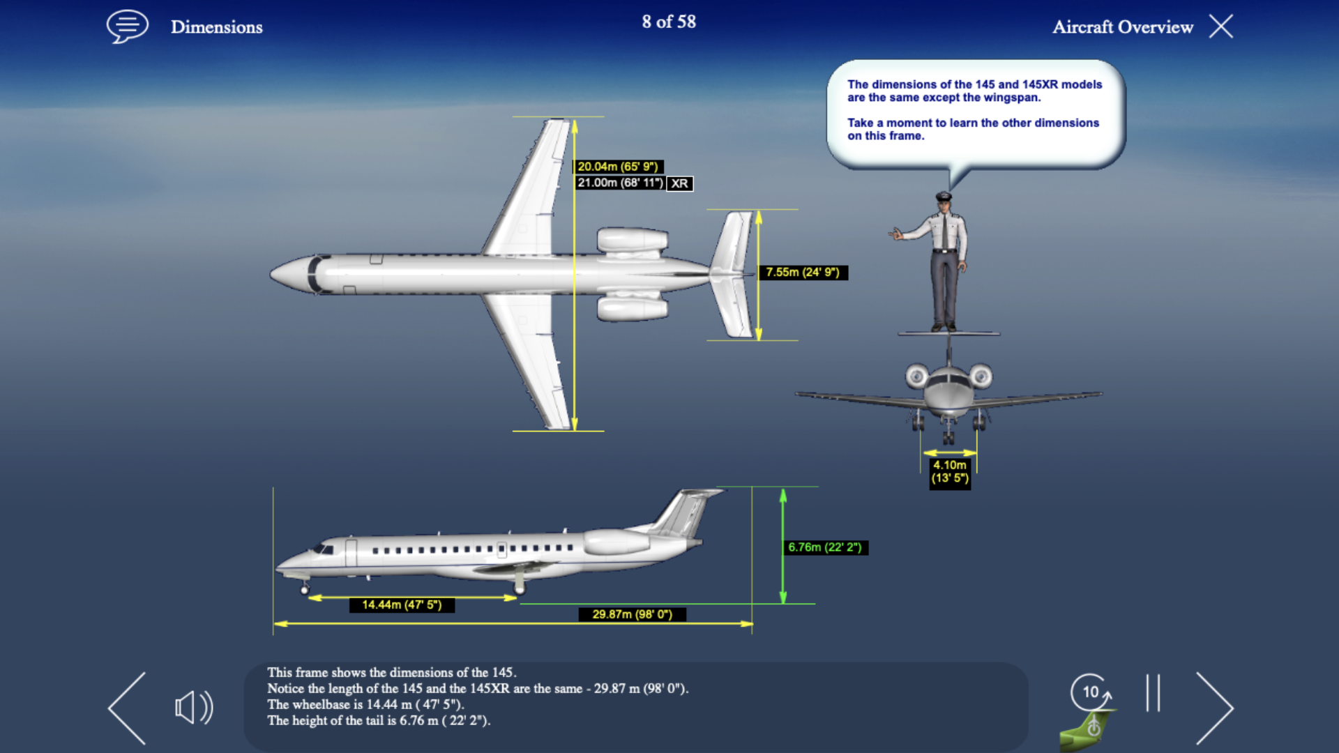 ERJ145_Dimensions