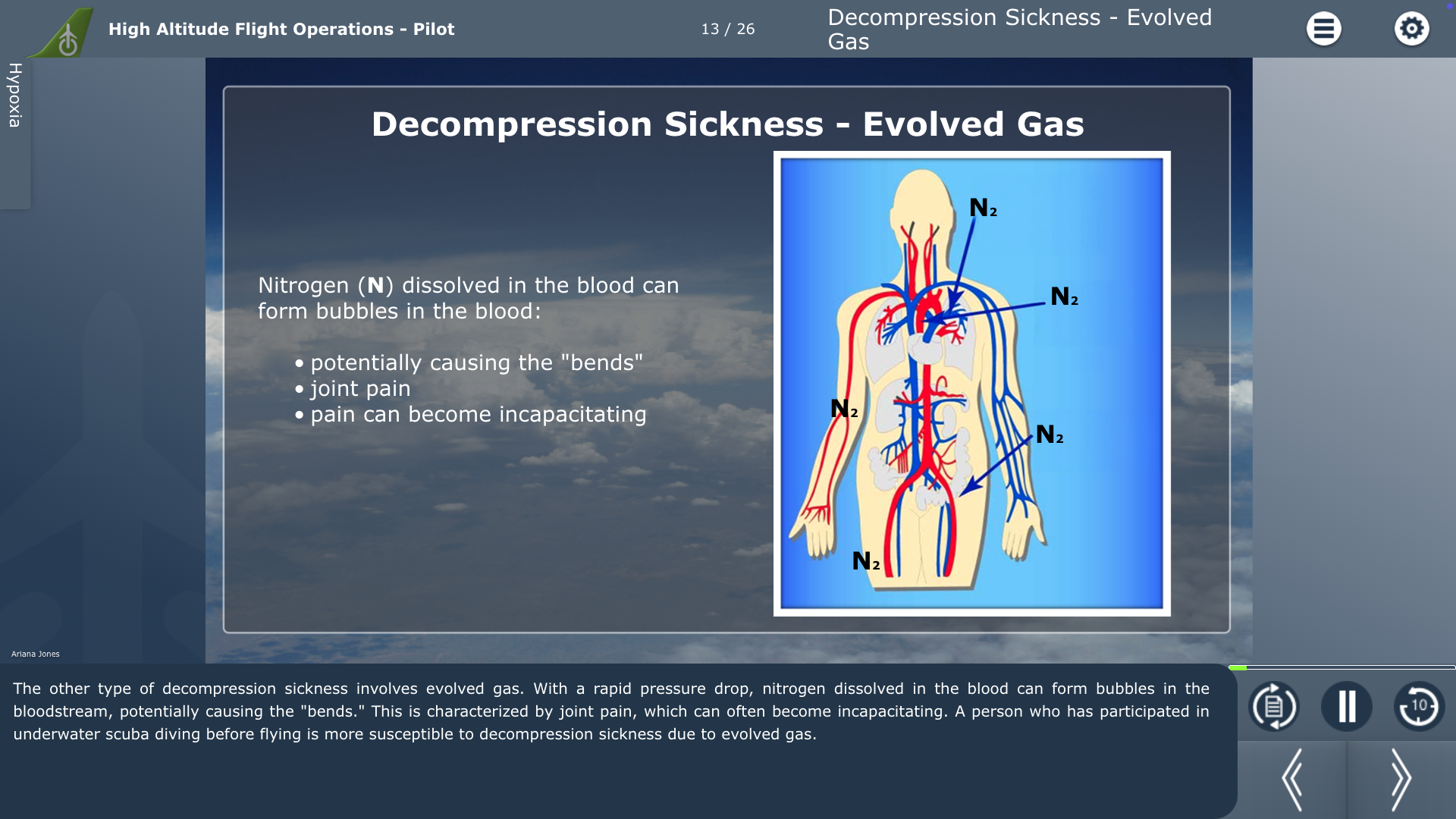 High Altitude and Rapid Decompression Incidents